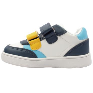 GEOX B555LA SHOE - NAVY/WHITE