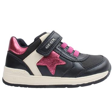 GEOX B560LA SHOE - NAVY PINK