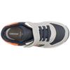 GEOX B560RA SHOE - GREY ORANGE