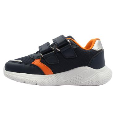 GEOX B564UC TRAINER - NAVY ORANGE