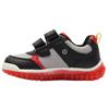 GEOX B565ZA TRAINER - BLACK/RED