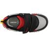 GEOX B565ZA TRAINER - BLACK/RED