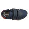 GEOX B566GD SHOE - NAVY/RED