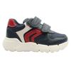 GEOX B566GD SHOE - NAVY/RED