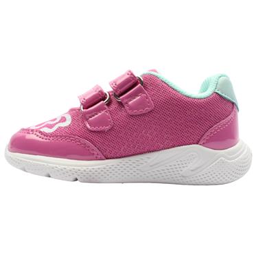 GEOX B654TA TRAINER - FUSHSIA