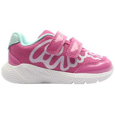 GEOX B654TA TRAINER - FUSHSIA
