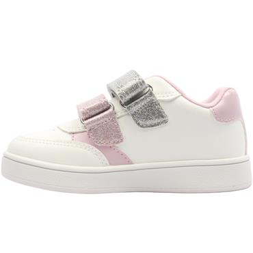 GEOX B655MB TRAINER - WHITE MULTI