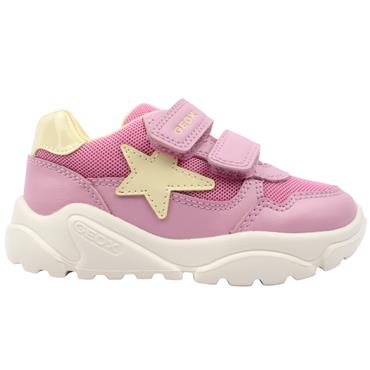GEOX B655QA TRAINER - PINK