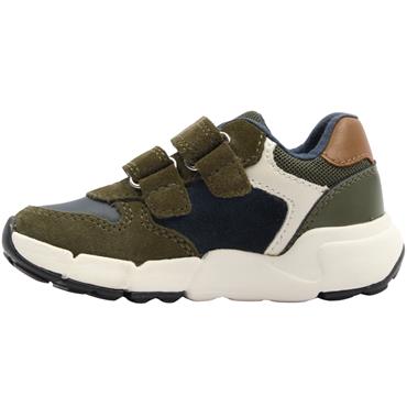 GEOX B656GC TRAINER - KHAKI