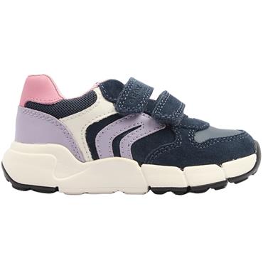GEOX B656NA TRAINER - NAVY/PURPLE