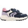 GEOX B656NA TRAINER - NAVY/PURPLE