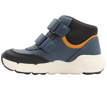 GEOX B666GA BOOT - BLUE ORANGE