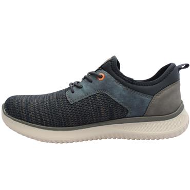 RIEKER B9651 SHOE - NAVY GREY