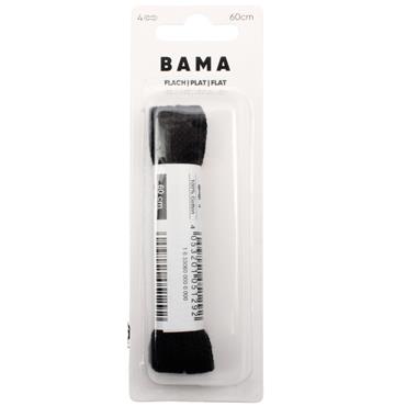 Bama, Black Flat Laces, 60cm