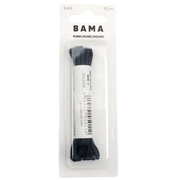 Bama, Navy Round Laces, 90cm, 6 eyelets