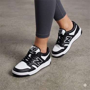 NEW BALANCE BB480LBA - BLACK/WHITE