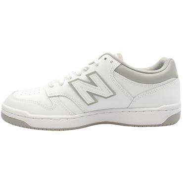 NEW BALANCE BB480LGM TRAINER - WHITE GREY