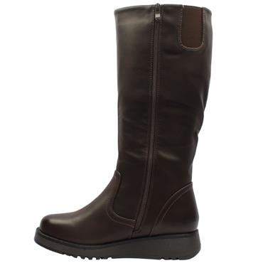 HEAVENLY FEET BERNICE BOOT - CHOC