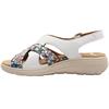 SOFTMODE BETTY SHOE - WHITE FLORAL