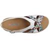 SOFTMODE BETTY SHOE - WHITE FLORAL