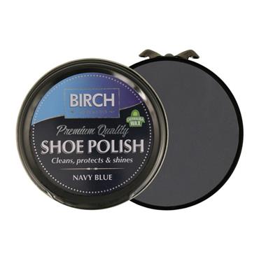 Birch Shoe Polish in Navy
