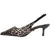 UNA HEALY BIRD HUNTER SLING BACK SHOE - CHEETAH