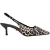 UNA HEALY BIRD HUNTER SLING BACK SHOE - CHEETAH