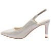 KATE APPLEBY BURNETT SLING BACK - SILVER