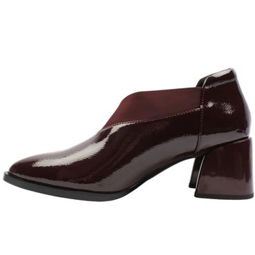 LORETTA VITALE C2610 SHOE - BURGUNDY PATENT
