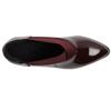 LORETTA VITALE C2610 SHOE - BURGUNDY PATENT