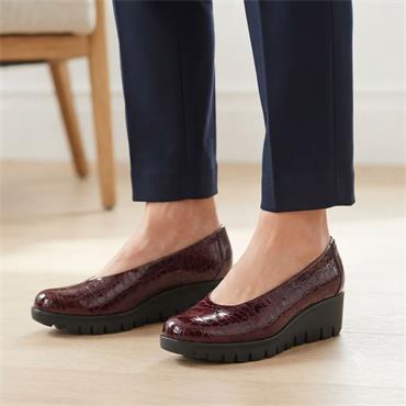 WONDERS C33100 SHPE - BURGUNDY PATENT