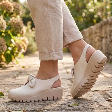 WONDERS C33315 SHOE - BEIGE