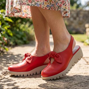 WONDERS C33315 SHOE - RED