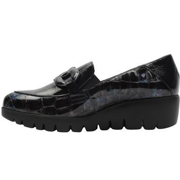 WONDERS C33330 SHOE - NAVY PATENT