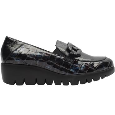 WONDERS C33330 SHOE - NAVY PATENT