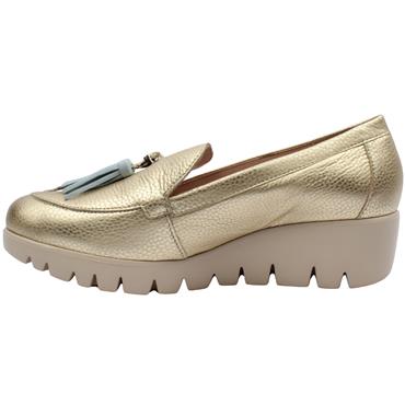 WONDERS C33350 SHOE - GOLD