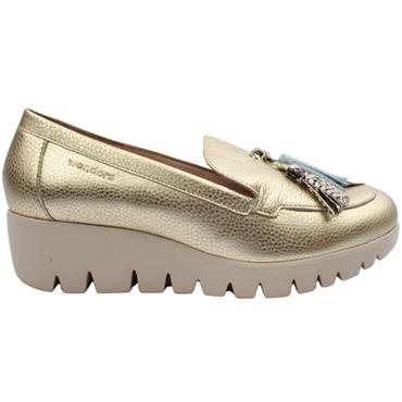 WONDERS C33350 SHOE - GOLD