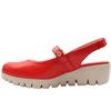 WONDERS C33353 SLING BACK SHOE - RED