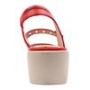 WONDERS C33353 SLING BACK SHOE - RED