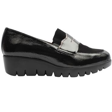 WONDERS C33360 SHOE - BLACK PATENT