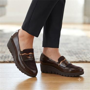 WONDERS C33360 SHOE - BROWN