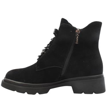 LORETTA VITALE C3841 BOOT - BLACK SUEDE