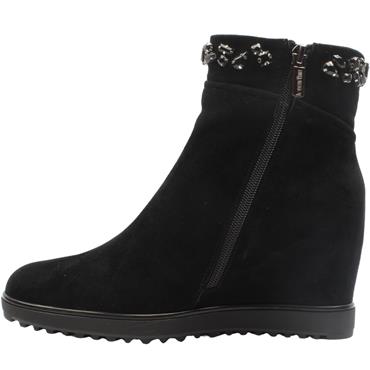 LORETTA VITALE C3854 BOOT - BLACK SUEDE