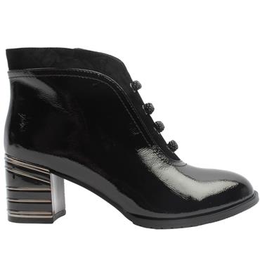 LORETTA VITALE C3891 BOOT - BLACK PATENT