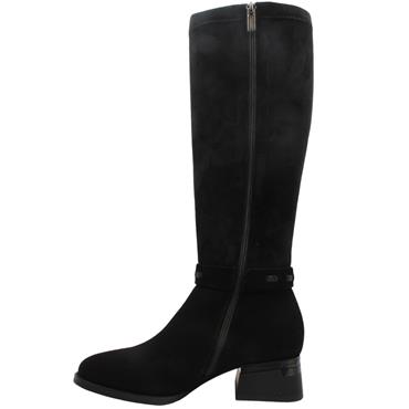 LORETTA VITALE C3893 BOOT - BLACK SUEDE