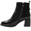 LORETTA VITALE C4203 BOOT - BLACK PATENT