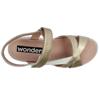 WONDERS C6552 SANDAL - GOLD