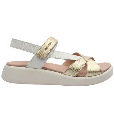 WONDERS C6552 SANDAL - GOLD