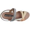 WONDERS C6552 SANDAL - SILVER MULTI