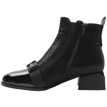 LORETTA VITALE C96103 BOOT - BLACK SUEDE